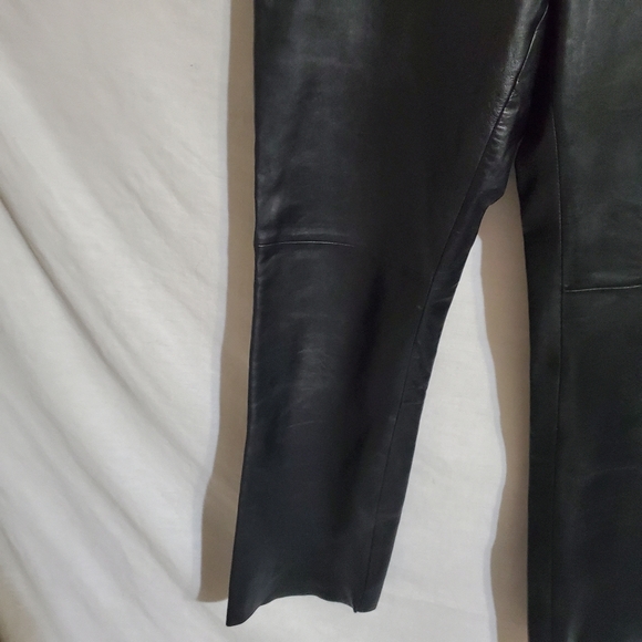 100% Lamb Leather Blank Pants - Picture 7 of 8